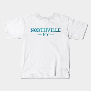 Northville, NY Alcohol Ink Kids T-Shirt